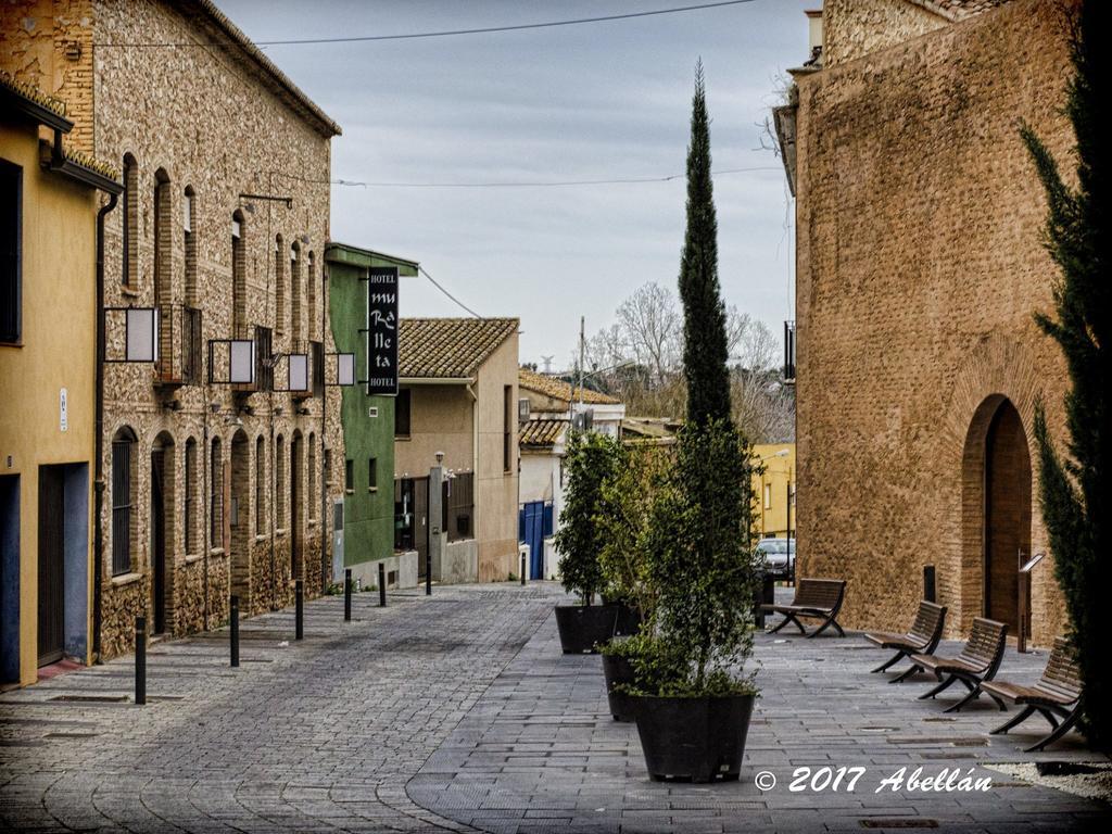 Hotel Muralleta Riba-Roja De Turia Dış mekan fotoğraf